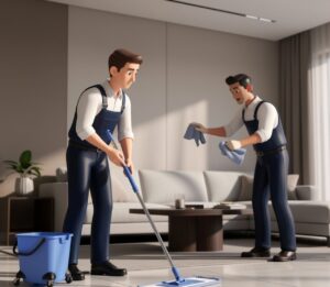 3d-illustration-of-men-cleaning-professional-clean